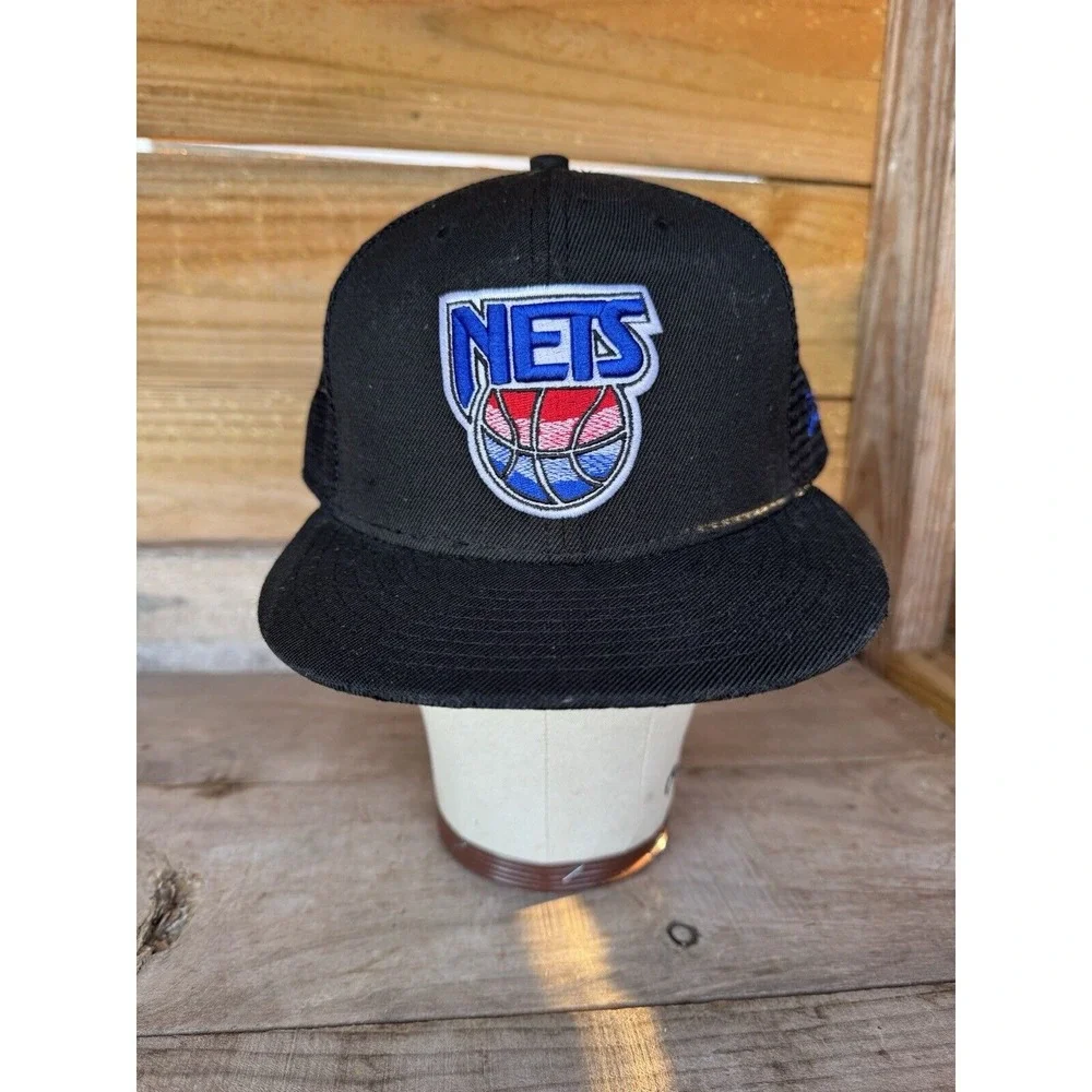 New Jersey Nets SnapBack Hat, Hardwood Classic, New Era HWC NBA One Size‎